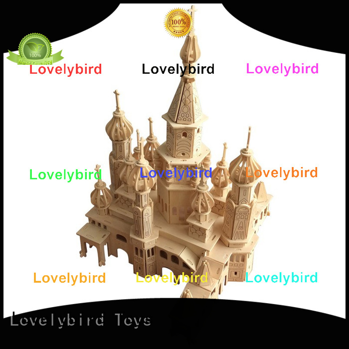 Lovelybird Toys new 3d wooden house puzzles manufacturers for adults